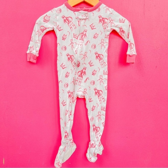 Holy Pals Other - David & Goliath Pink PJ Onesie